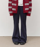 (W) Foe Striped Bootscut Pants