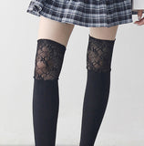 Roon Half Lace Knee Socks