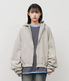 Salt Washed Zip Hoodie