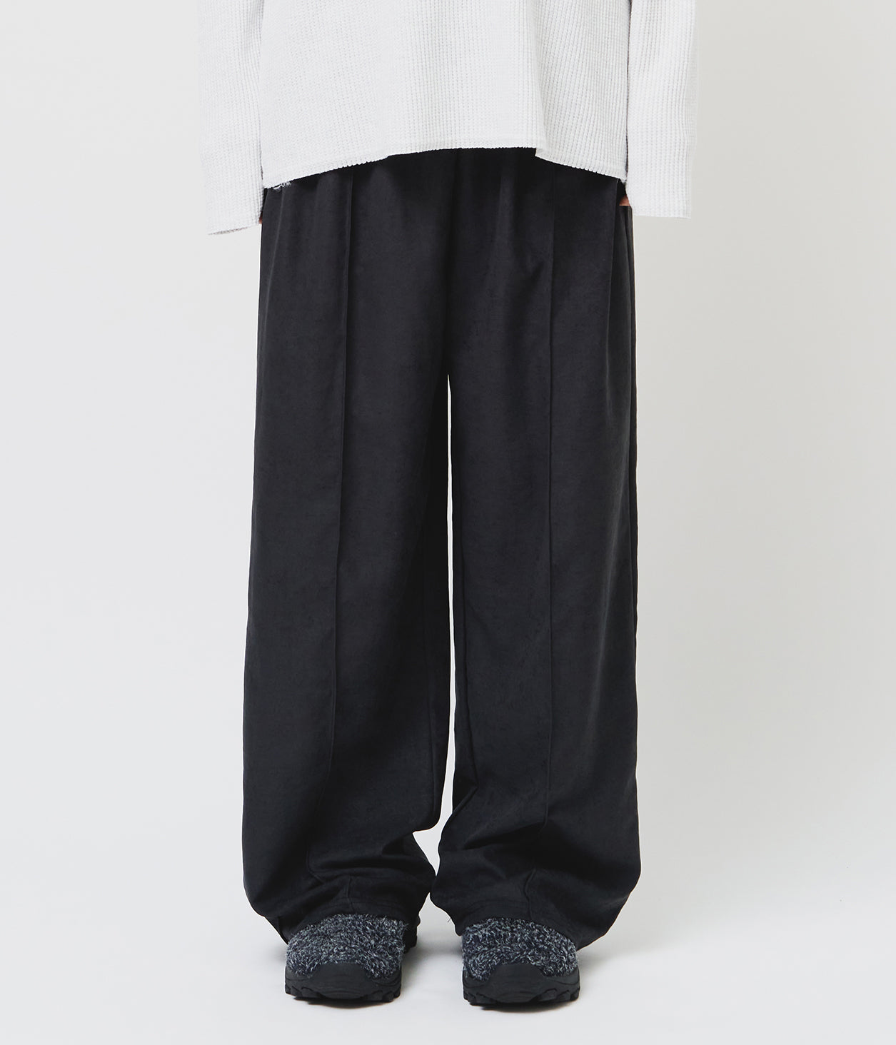【HI FI FNK】(W) Cupro Wide Pants HI FI FNK(ハイファイファンク) - (W)キュプラワイドパンツ / (W