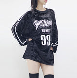 (Unisex) May Overfit Velvet Sweatshirt