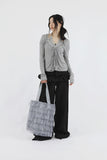 Ronnie Frill Cardigan Halter Tee