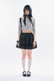 Lorric cropped button tee