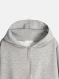Neo Cropped Zip Hoodie