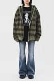 (W) Greyish Low Bootscut Denim