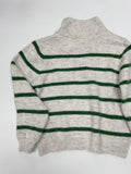 Open Stripe Crop Knit