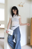 Three Way Shoulder Wrap Tee