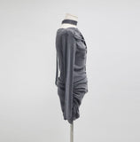 Roman Tie Shirring One-Piece