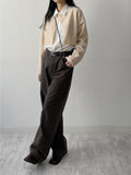 [unisex] Eyelet Cotton Wide Pants