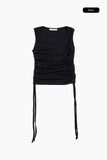 Lumi side shirring sleeveless