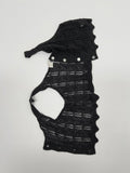 Punching See-through Knit Vest