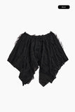 Angel unbalanced skirt