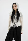 Eye Net Hood Zip-up