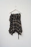 (W) Netty Checked Skirt