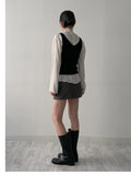 Creek Knit Shirring Sleeveless