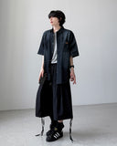 Banker Strap Bermuda Pants