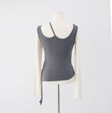 Bento Layered Bustier T-Shirt