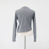 Use Unbalanced Layered Cardigan