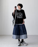 Stream Loose Half Knit