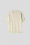 Tory Cable Short Sleeve Knit