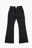 Cherry stone low-rise bootcut pants