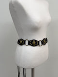 Leather Ethnic Layered Belt