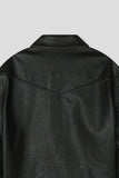 Doors Cropped Leather Jacket