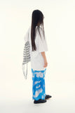 Nebula weather printing long skirt