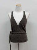 Bake Wool Wrap Bustier