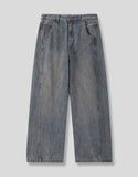 Oil Washed Reverse Denim