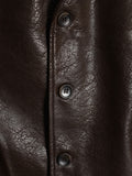 Dustin Leather Blazer