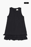 Round frill mini one piece