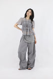 Mock chiffon blouse