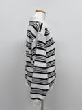 Riche Collar Stripe Knit