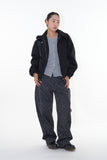 Parts back-stud bomber jacket