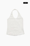 Coast halterneck ribbed top
