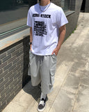 Blur Lettering Short Sleeve Tee