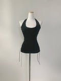 Hens Corset Halter Top