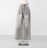 Zeta denim washed pants