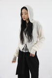 Eye Net Hood Zip-up