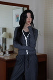 Harris Twill Knit Cardigan