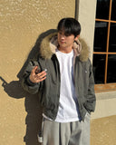 Laurent Raccoon Bomber Padding