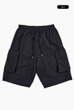 Opening utility bermuda pants