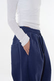 Base pintuck sweat pants