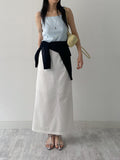 Ribbed Daily Square Sleeveless