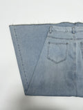 547 Vintage Flare Long Denim Skirt