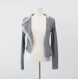 Use Unbalanced Layered Cardigan