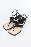 T-Strap Flip Flops Heel