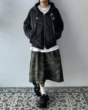 Vintage Damage Hooded Zip-Up