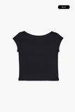 Tencel shoulder tee